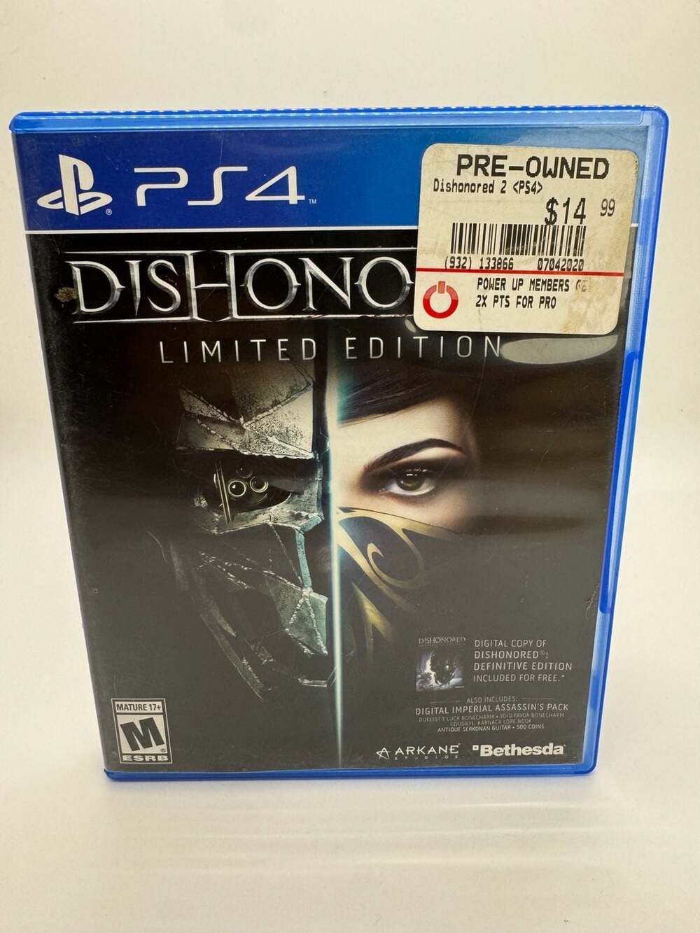 Dishonored 2 Limited Edition (PlayStation 4)